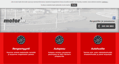 Desktop Screenshot of motorin.fi